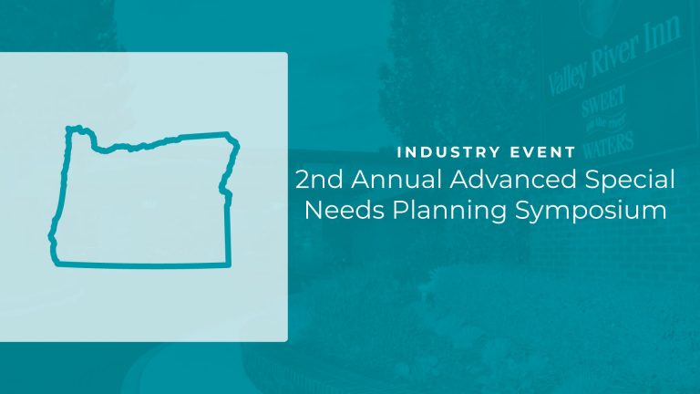 Second Annual Advanced Special Needs Planning Symposium